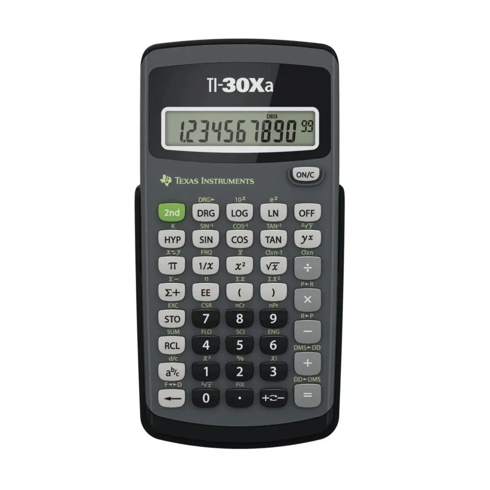 Texas Instruments TI-30Xa Scientific Calculator Battery Powered - SAT & ACT NEW